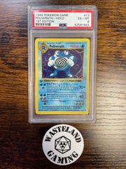 1999 Pokemon Game 13 Poliwrath Holo 1st Edition Base Set PSA 6 5281993